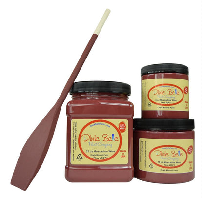 MUSCADINE WINE - Dixie Belle - Chalk Mineral Paint - 118ml/4oz - 236ml/8oz - 473ml/16oz - 946ml - Paint - Chalk and Mineral - Baillea's Interiors -