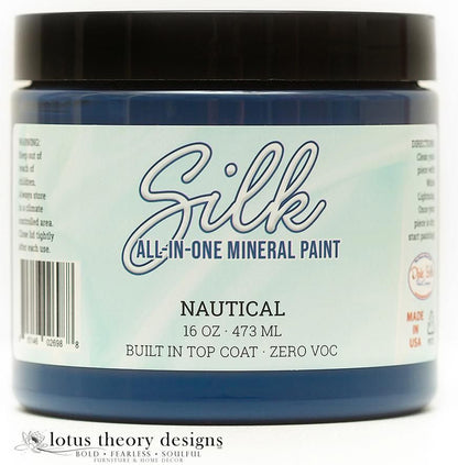 NAUTICAL Silk All-In-One Mineral Paint - 118ml - 473ml - Dixie Belle Paint - Paint - All In One - Baillea's Interiors -