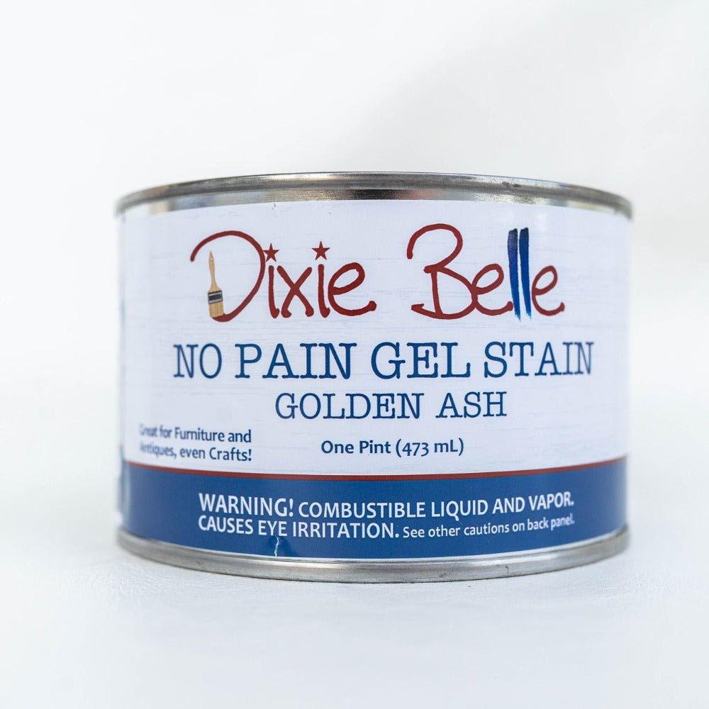 No Pain Gel Stain - Golden Ash - Dixie Belle Oil Based Wood Stain - Stain - Baillea's Interiors -