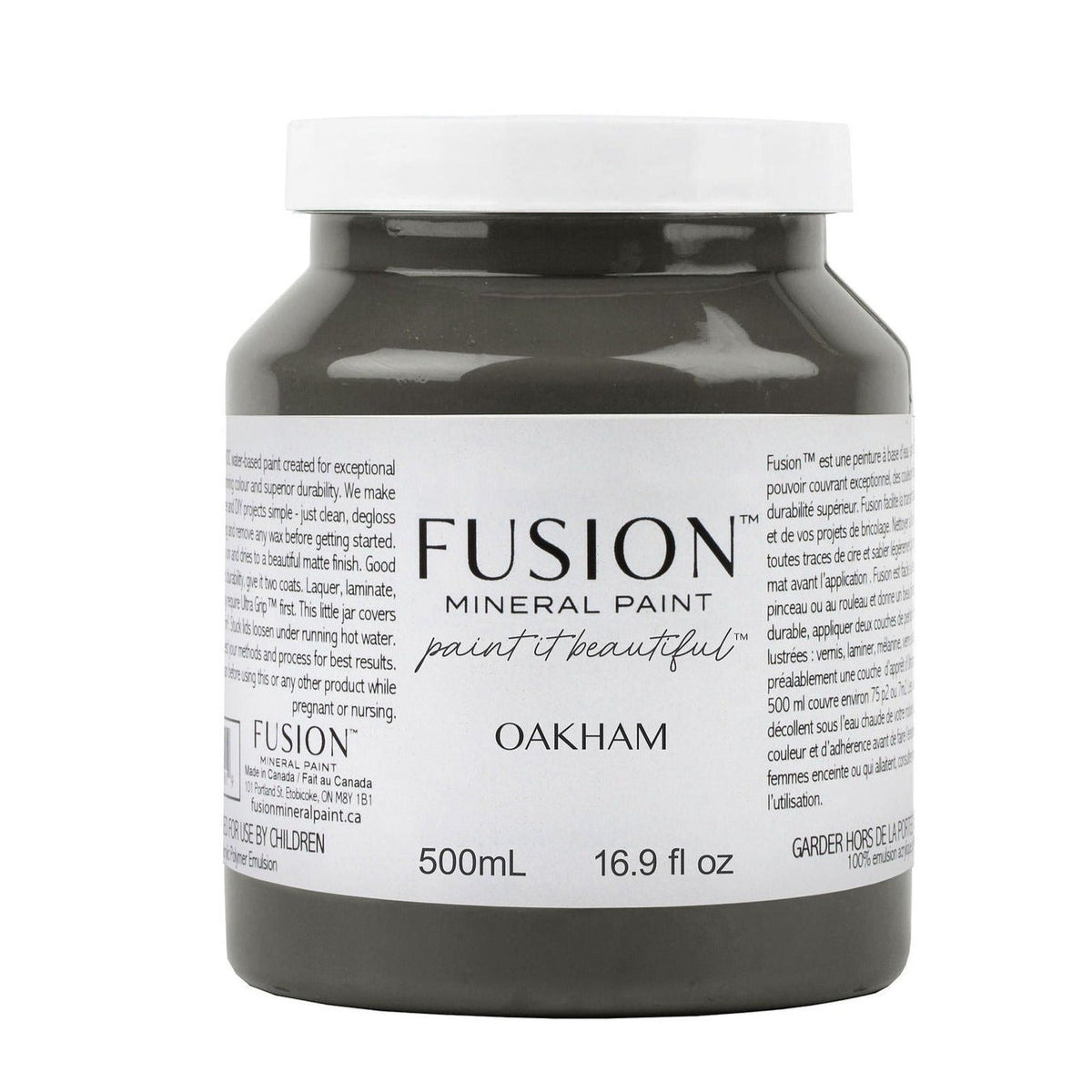 OAKHAM - Fusion Mineral Paint - 37ml, 500ml - Paint - All In One - Baillea's Interiors -