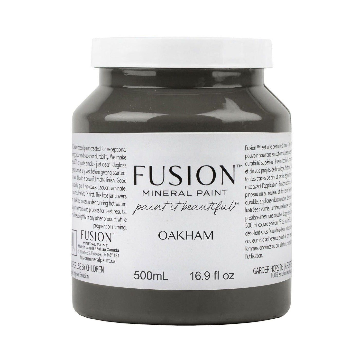 OAKHAM - Fusion Mineral Paint - 37ml, 500ml - Paint - All In One - Baillea's Interiors -