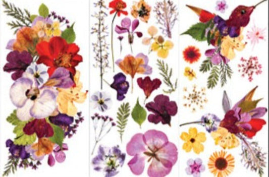 ORGANIC FLORA - 3 sheets - 15cm x 30cm each - Redesign Decor Transfer Decal - Furniture Transfer - Baillea's Interiors -