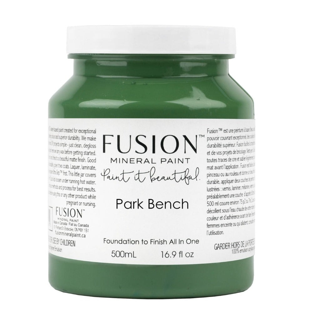 PARK BENCH - Fusion Mineral Paint - 37ml, 500ml - Paint - All In One - Baillea's Interiors -
