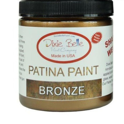 PATINA PAINT- Bronze, Copper and Iron Effect - Dixie Belle - 8oz/16oz - Paint - Patina - Baillea's Interiors -