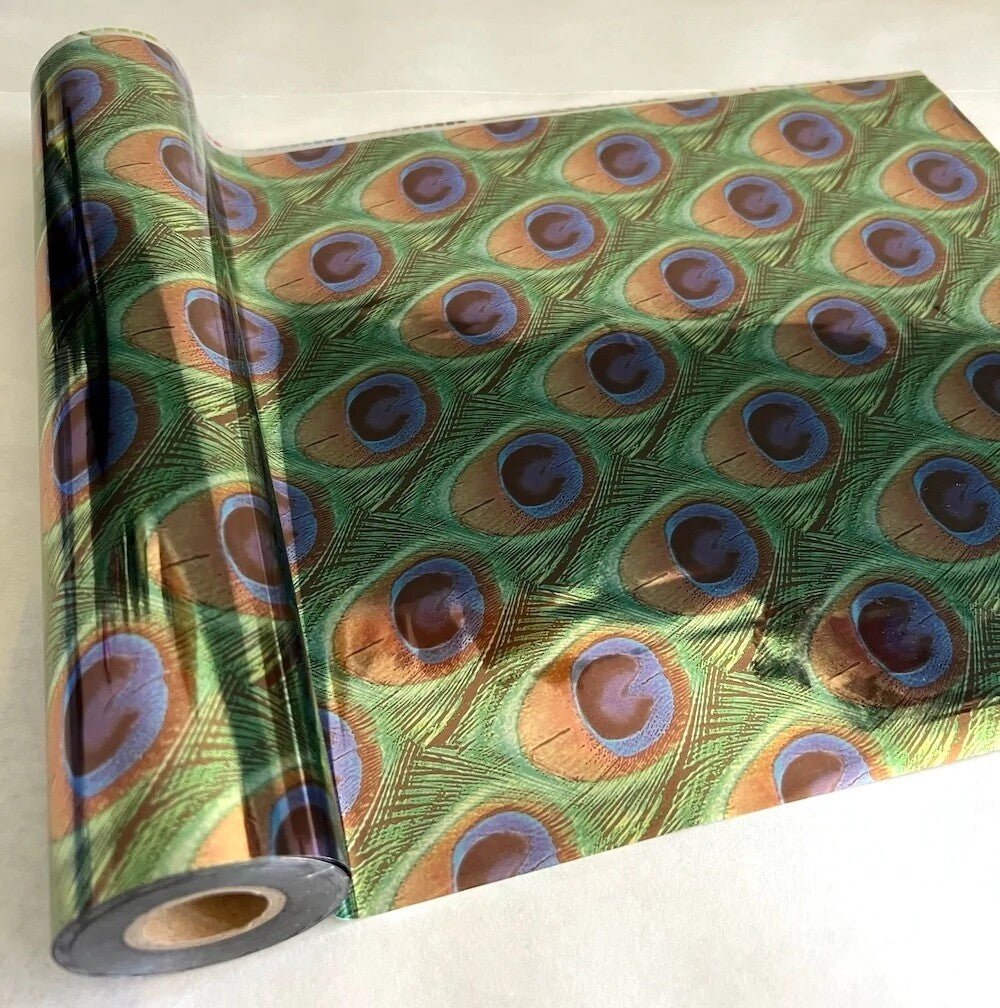 PEACOCK - Rub On Metallic Foil by APS - Textile Friendly - Foils - Baillea's Interiors -