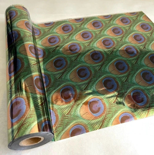 PEACOCK - Rub On Metallic Foil by APS - Textile Friendly - Foils - Baillea's Interiors -