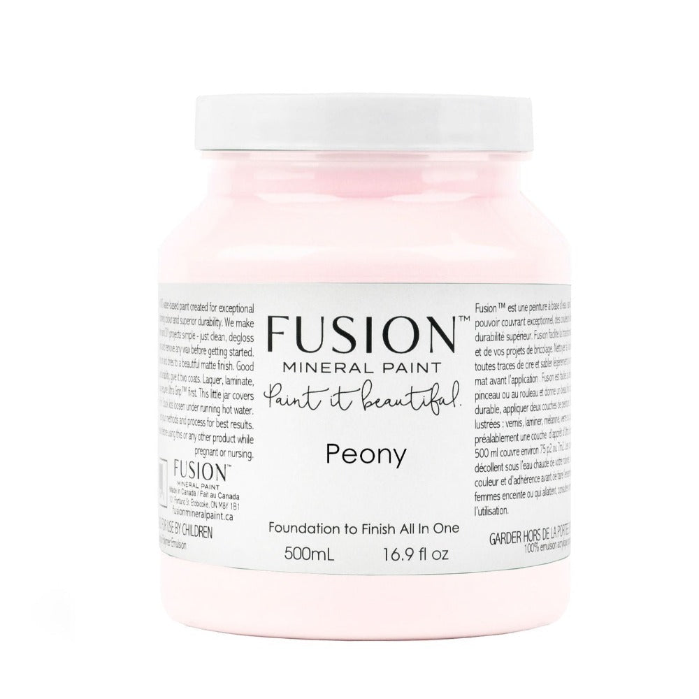 PEONY - Fusion Mineral Paint - 37ml, 500ml - Paint - All In One - Baillea's Interiors -