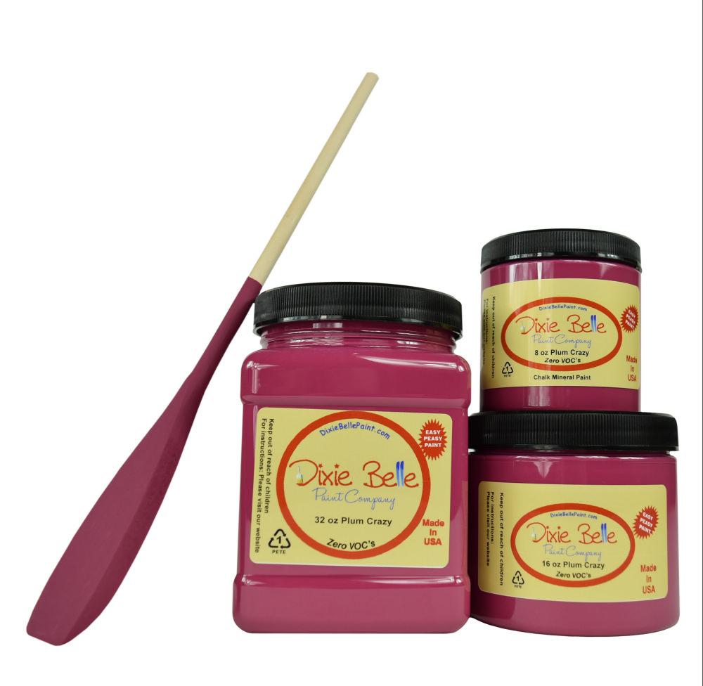 PLUM CRAZY - Dixie Belle - Chalk Mineral Paint - 118ml/4oz - 236ml/8oz - 473ml/16oz - Paint - Chalk and Mineral - Baillea's Interiors -