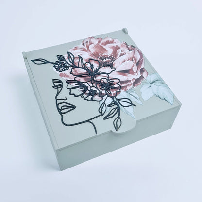 PolyOnlay Shape S141 - Flowers - 2 sizes available - Moulding - Baillea's Interiors -