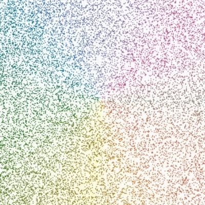 Polyvine -Sparkling Glitter Glaze - Rainbow - High Gloss Finish - 500ml
