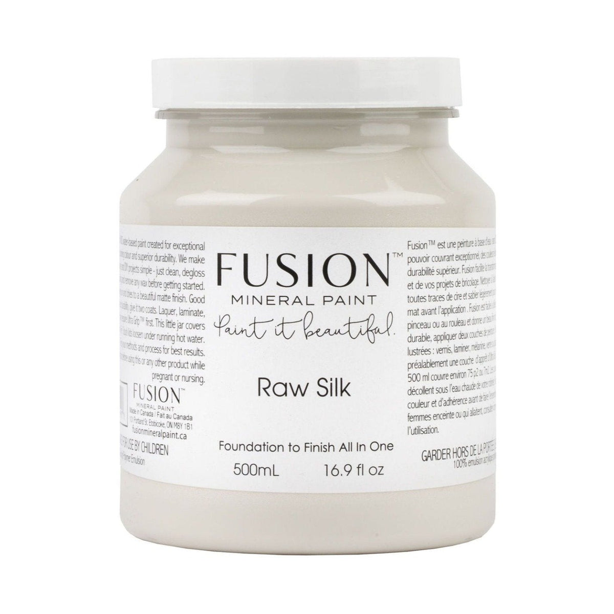 RAW SILK - Fusion Mineral Paint - 37ml, 500ml - Paint - All In One - Baillea's Interiors -