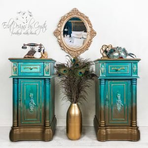 REGAL PEACOCK Decor Mould Re-Design with Prima 8" x 5" - Moulds - Baillea's Interiors -