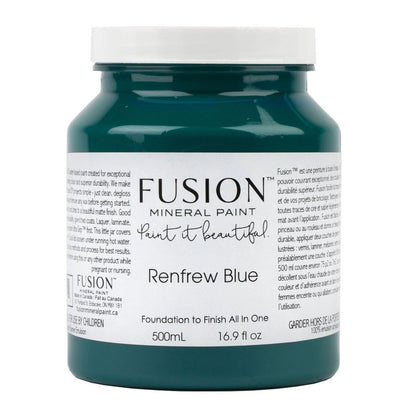 RENFREW BLUE - Fusion Mineral Paint - 37ml, 500ml - Paint - All In One - Baillea's Interiors -