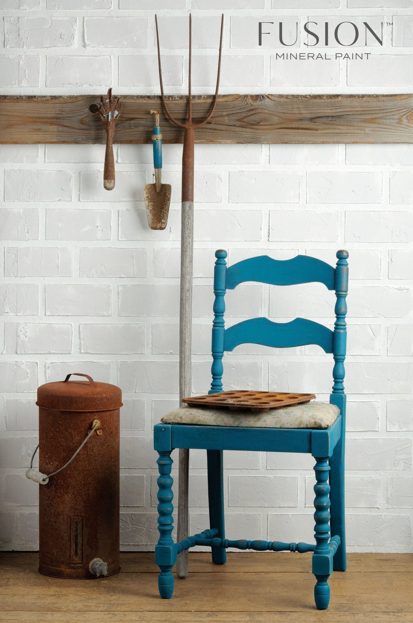 RENFREW BLUE - Fusion Mineral Paint - 37ml, 500ml - Paint - All In One - Baillea's Interiors -