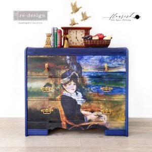RIVIERA - A1 Rice Paper for Decoupage - LARGE - 59.4cm x 84.1cm - Re-Design with Prima - Decoupage - Baillea's Interiors -