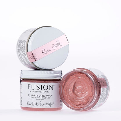 ROSE GOLD FURNITURE WAX 50g - Fusion Mineral Paint