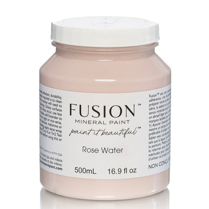 ROSE WATER - Fusion Mineral Paint - 37ml, 500ml - Paint - All In One - Baillea's Interiors -