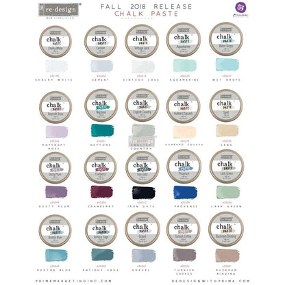 ROYCROFT ROSE Chalk Paste Re-Design with Prima, Mixed Media - Raised Stencil Medium, 100ml - Chalk Paste - Baillea's Interiors -