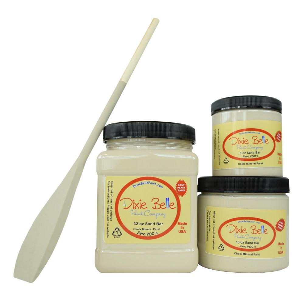 SAND BAR- Dixie Belle - Mineral Chalk Paint - 118ml/4oz - 236ml/8oz - 473ml/16oz - 946ml - Paint - Chalk and Mineral - Baillea's Interiors -