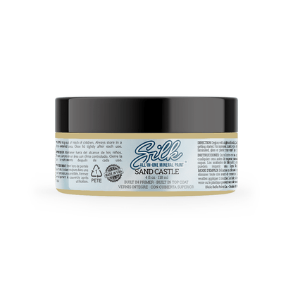 SAND CASTLE, Silk All-In-One Mineral Paint - 118ml - 473ml - Dixie Belle Paint - Paint - All In One - Baillea's Interiors -