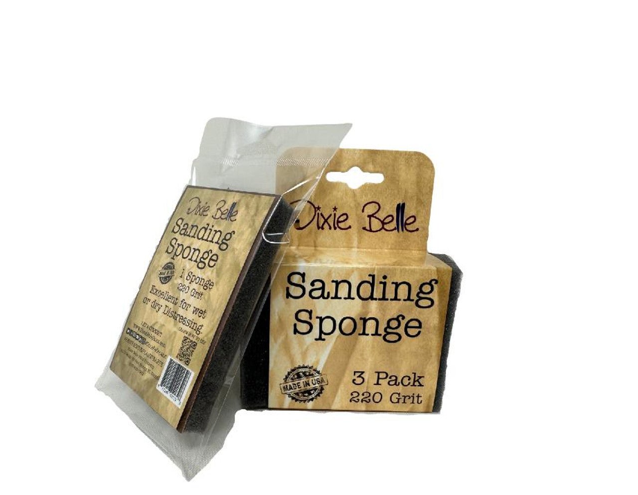 SANDING SPONGE - Flexible Foam Backed - single or 3 pack - Brush - Baillea's Interiors -