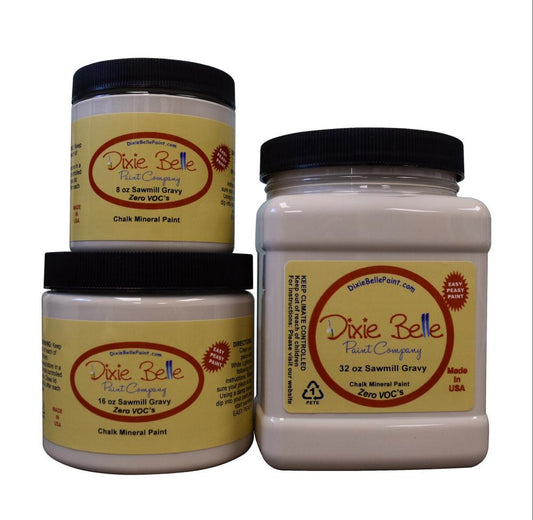 SAWMILL GRAVY - Dixie Belle - Chalk Mineral Paint - 118ml/4oz - 236ml/8oz - 473ml/16oz - 946ml - Paint - Chalk and Mineral - Baillea's Interiors -