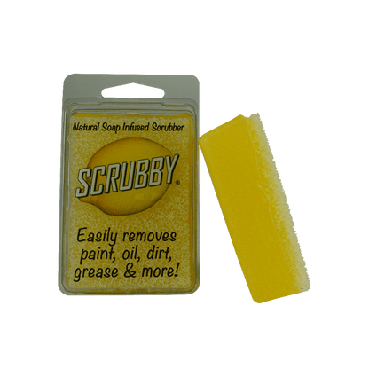 SCRUBBY SOAP - Natural soap infused scrubber - Lemon, Lime & Orange - Brush - Baillea's Interiors -
