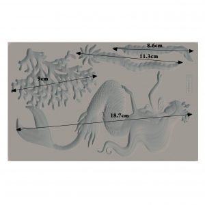 SEA MAVEN Decor Mould Re-Design with Prima 8" x 5" - Moulds - Baillea's Interiors -