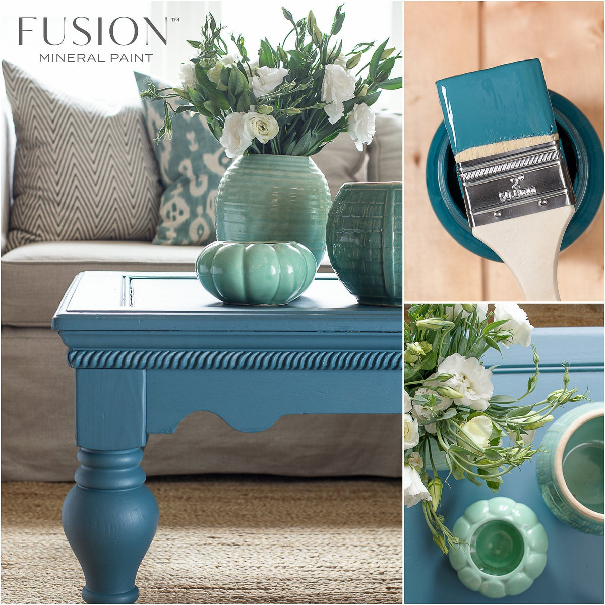 SEASIDE - Fusion Mineral Paint - 37ml, 500ml - Paint - All In One - Baillea's Interiors -