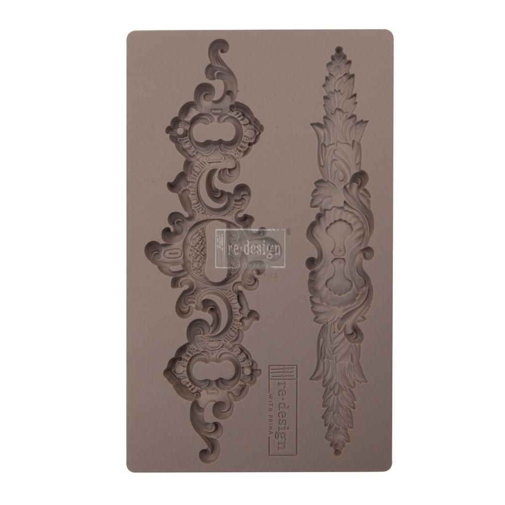 SICILIAN PLATES Decor Mould Re-Design with Prima 8" x 5" - Moulds - Baillea's Interiors -