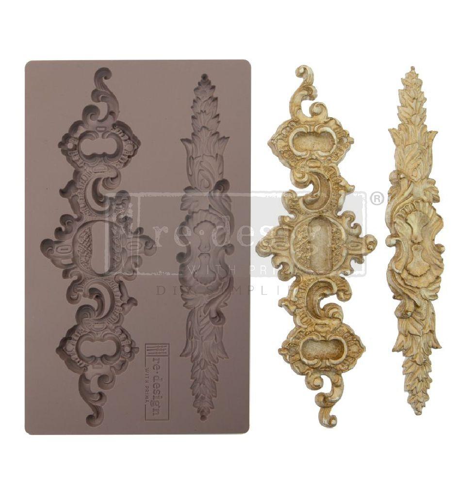 SICILIAN PLATES Decor Mould Re-Design with Prima 8" x 5" - Moulds - Baillea's Interiors -
