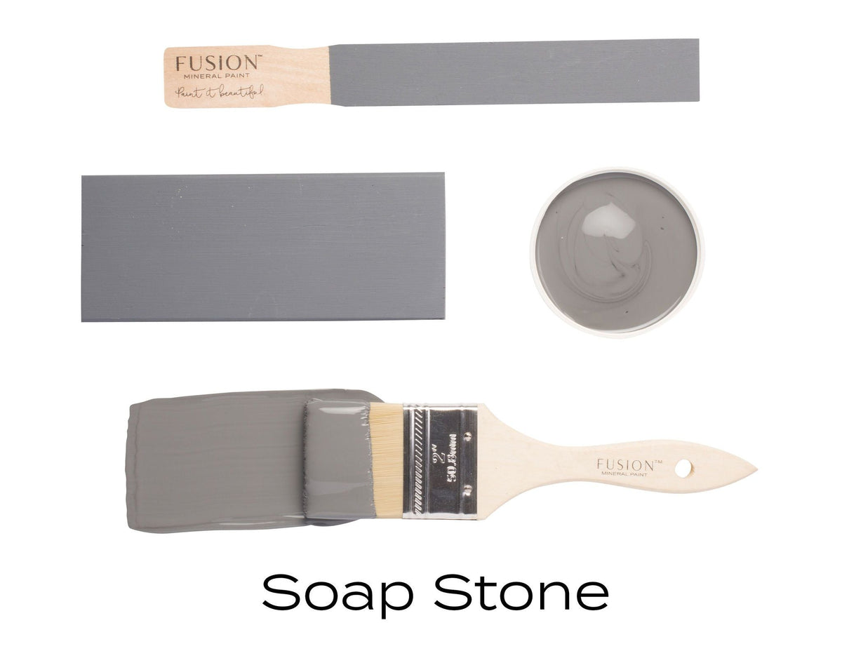 SOAP STONE - Fusion Mineral Paint - 37ml, 500ml - Paint - All In One - Baillea's Interiors -
