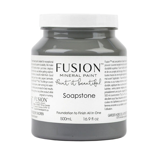 SOAP STONE - Fusion Mineral Paint - 37ml, 500ml - Paint - All In One - Baillea's Interiors -