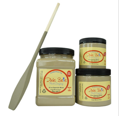 SPANISH MOSS - Dixie Belle - Chalk Mineral Paint - 118ml/4oz - 236ml/8oz - 473ml/16oz - 96ml/32oz - Paint - Chalk and Mineral - Baillea's Interiors -
