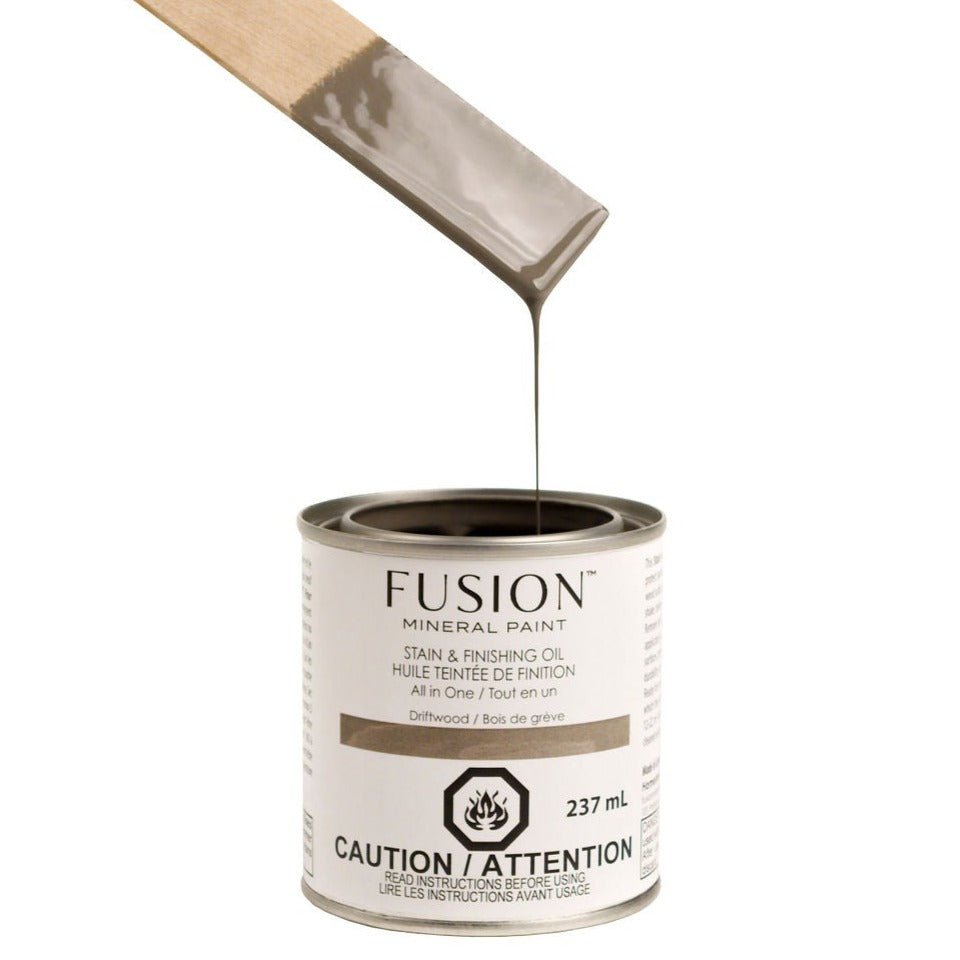 Stain and Finishing Oil - Driftwood - All In One - Fusion 237 ml - Stain - Baillea's Interiors -