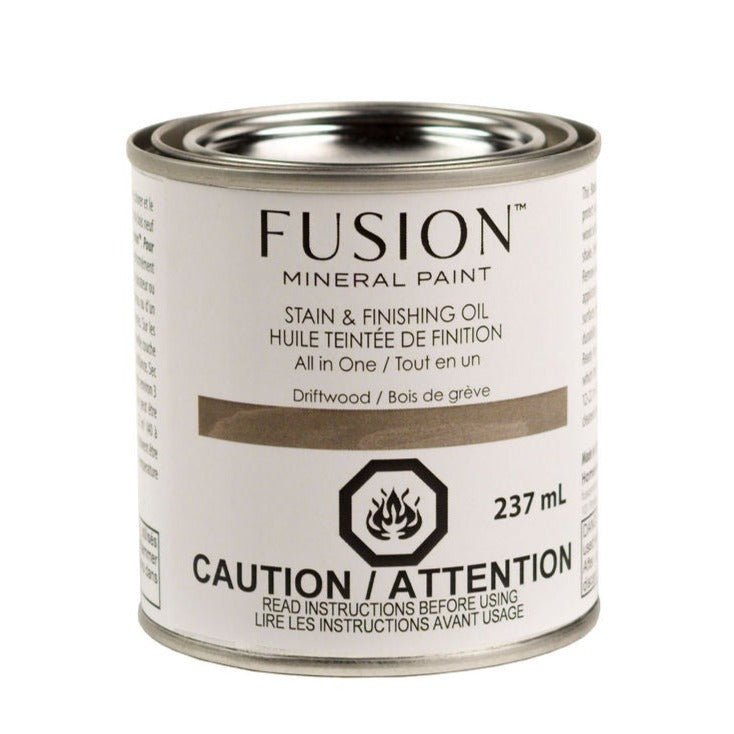 Stain and Finishing Oil - Driftwood - All In One - Fusion 237 ml - Stain - Baillea's Interiors -