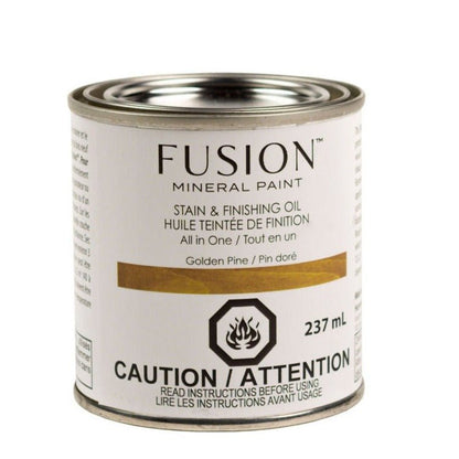 Stain and Finishing Oil - Golden Pine - All In One - Fusion 237 ml - Stain - Baillea's Interiors -
