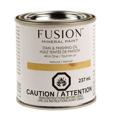 Stain and Finishing Oil - Natural - All In One - Fusion 237 ml - Stain - Baillea's Interiors -