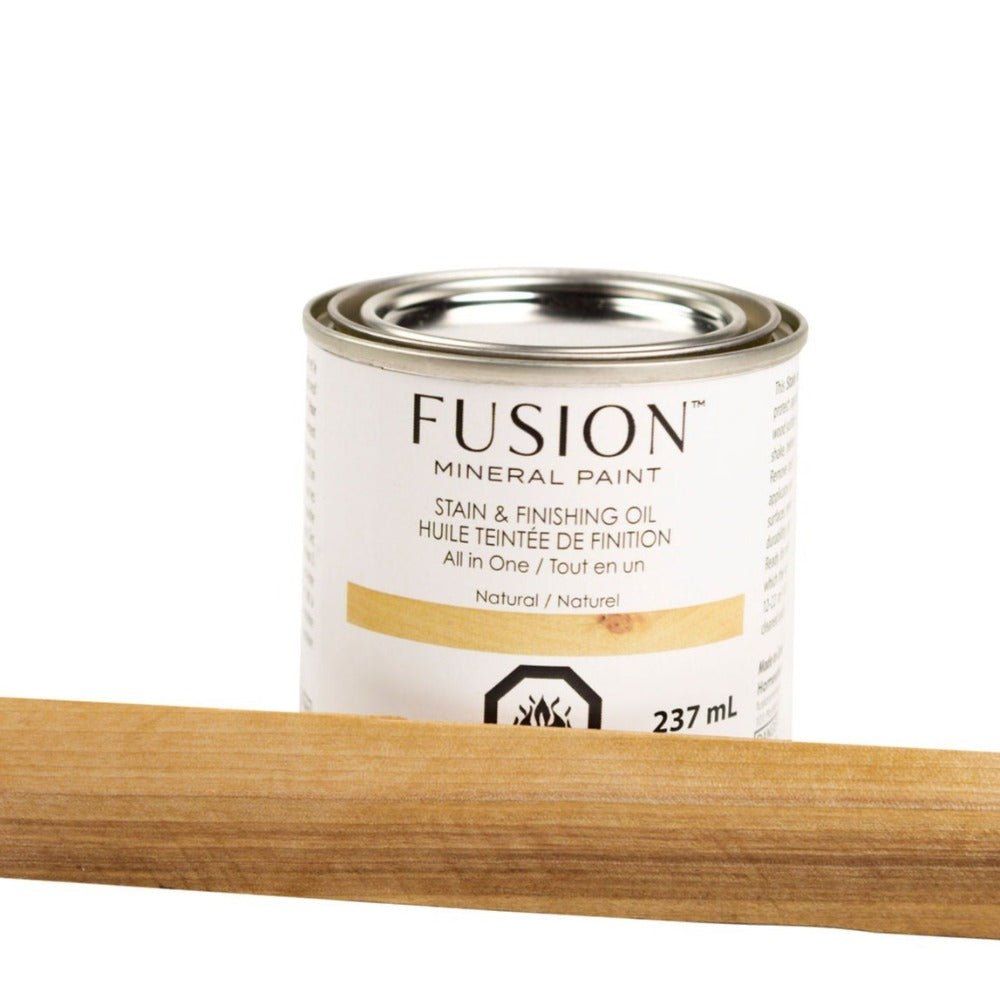 Stain and Finishing Oil - Natural - All In One - Fusion 237 ml - Stain - Baillea's Interiors -