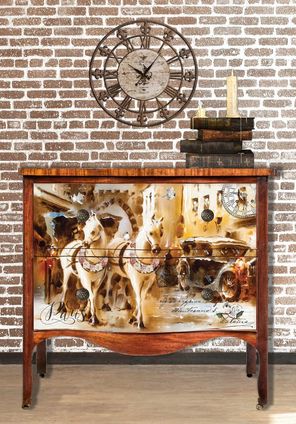 THIS OLD WORLD - Decor Weave for Decoupage – 89.5cm x 59.5cm - Hokus Pokus - Decoupage - Baillea's Interiors -