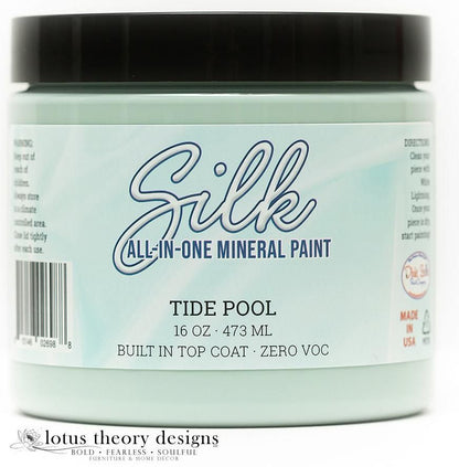 TIDE POOL Silk All-In-One Mineral Paint - 118ml - 473ml - 946ml Dixie Belle Paint - Paint - All In One - Baillea's Interiors -