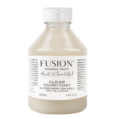 TOUGH COAT Gloss 500ml - 120ml - Fusion - Varnish - Baillea's Interiors -