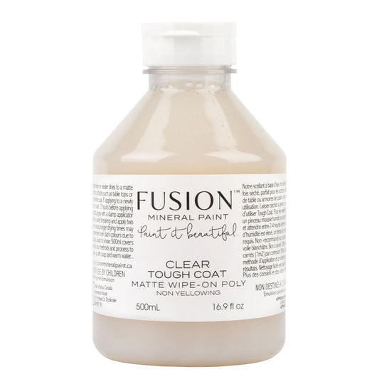 TOUGH COAT Matte 500ml - 120ml - Fusion - Varnish - Baillea's Interiors -