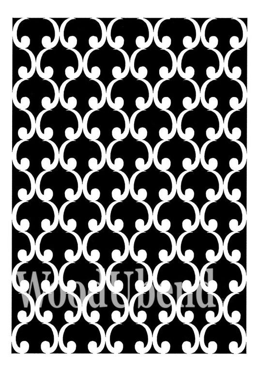 TURKISH DELIGHT Stencil - 21cm X 30cm - Stencil - Baillea's Interiors -