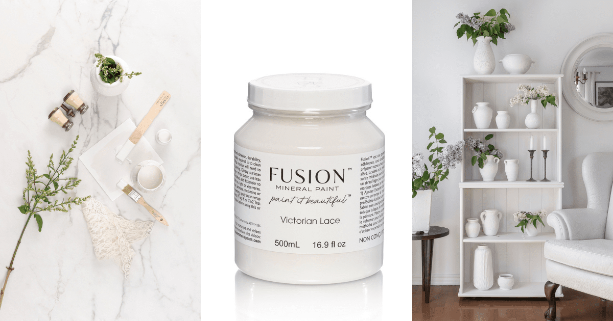 VICTORIAN LACE - Fusion Mineral Paint - 37ml, 500ml - Paint - All In One - Baillea's Interiors -