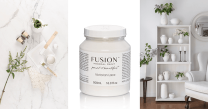 VICTORIAN LACE - Fusion Mineral Paint - 37ml, 500ml - Paint - All In One - Baillea's Interiors -