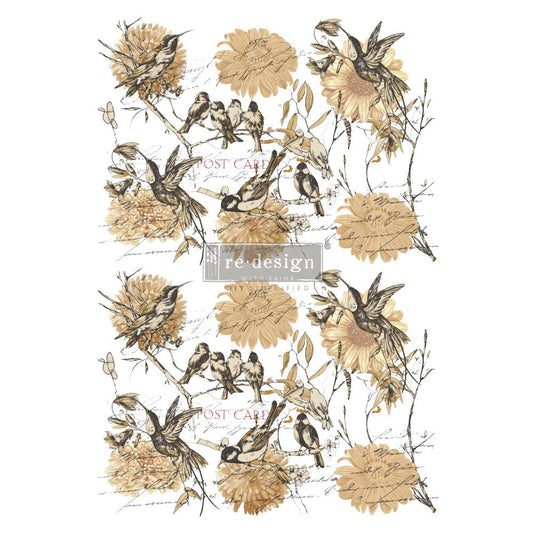 VINTAGE RUSTIC- 24" x 35" - Redesign Decor Transfer Decal - Furniture Transfer - Baillea's Interiors -