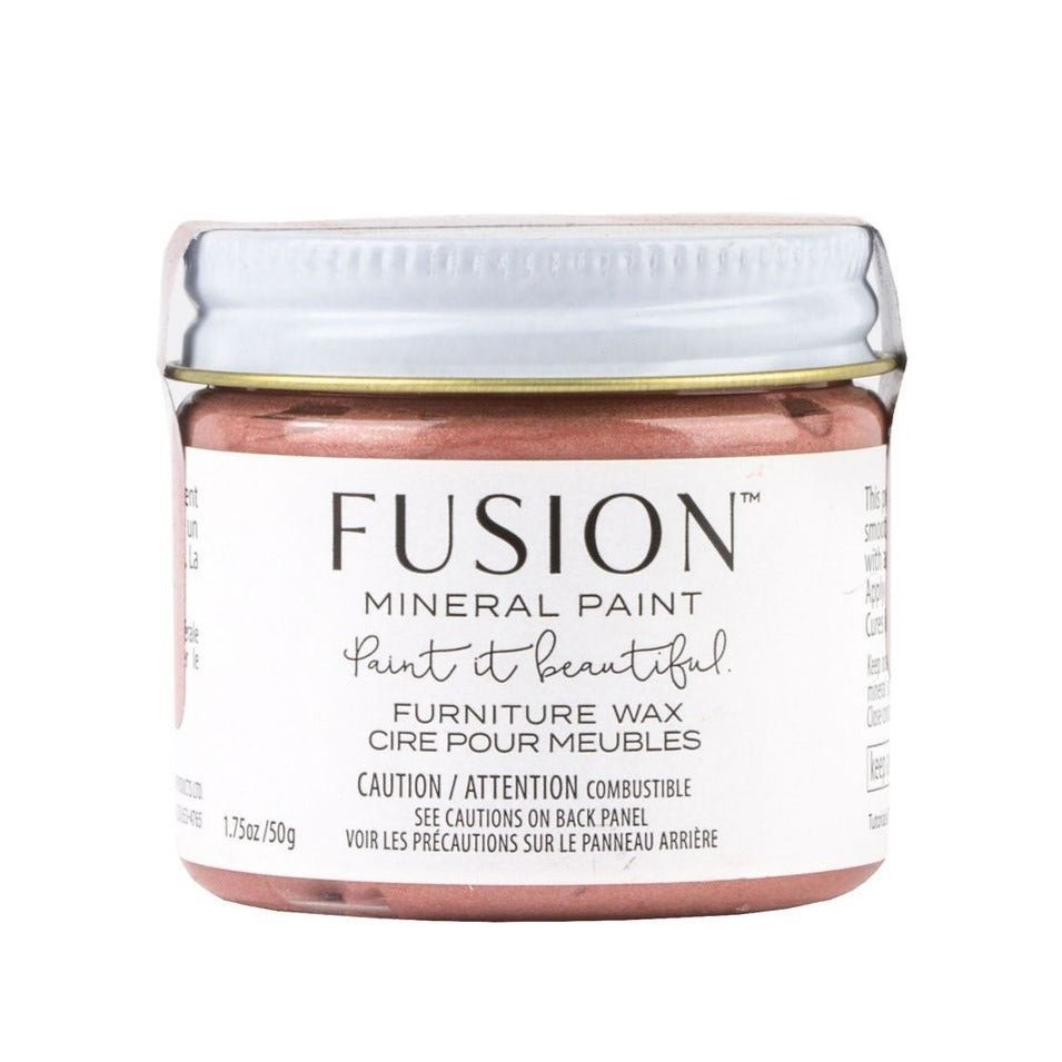 WAX - Rose Gold Furniture Wax - 50g - Fusion - Waxes - Baillea's Interiors -