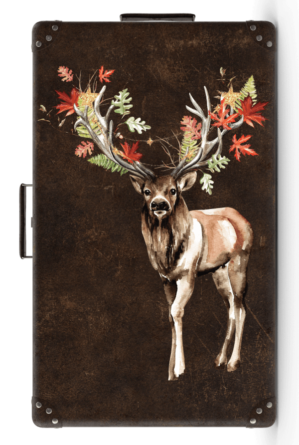 WHEN CHRISTMAS COMES - 3 parts Hokus Pokus Rub On Decor Transfer Decal - Furniture Transfer - Baillea's Interiors -