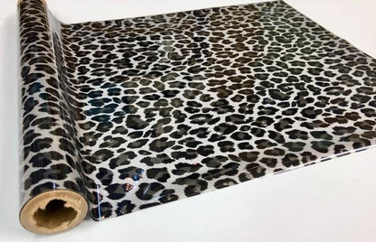 WILD LEOPARD LARGE SPOT - Silver- Rub On Metallic Foil by APS - Textile Friendly - Foils - Baillea's Interiors -